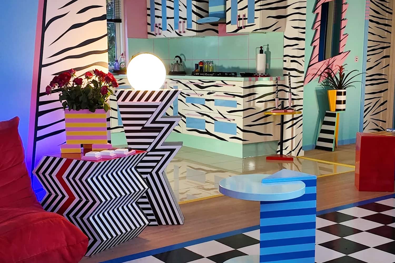 Tour a Furniture Designer's Wildly Colorful Copenhagen Home